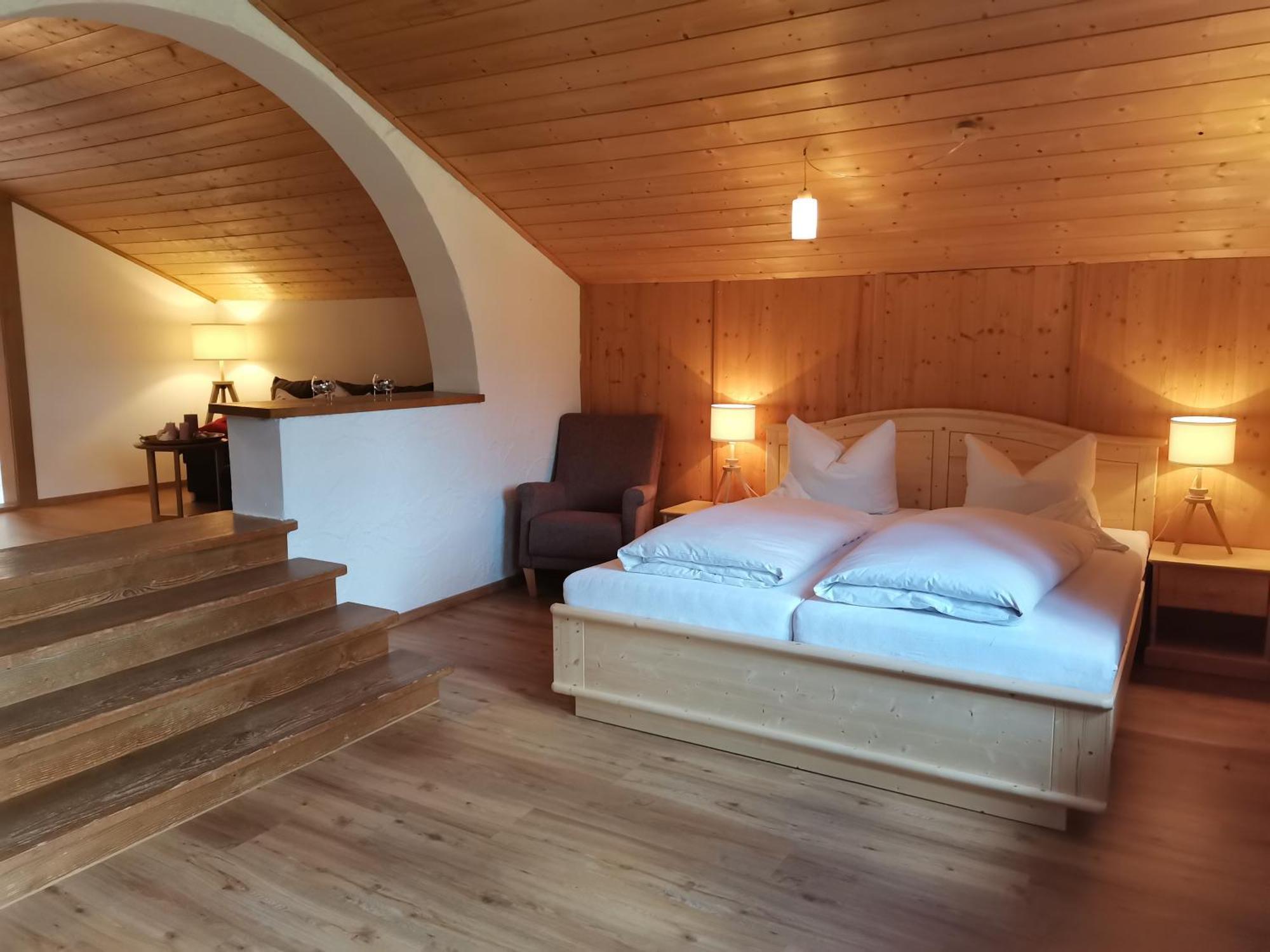 Gaestehaus Zunterer Wallgau Bilik gambar