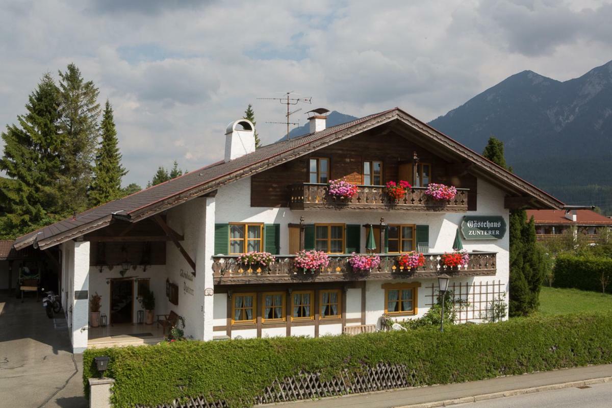 Gaestehaus Zunterer Wallgau Luaran gambar